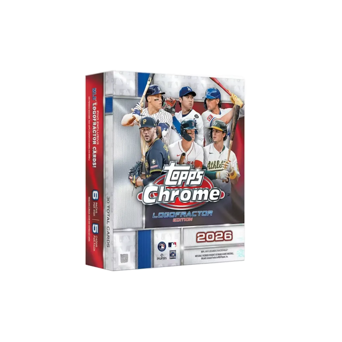 2026 Topps Chrome Baseball Logofractor Box
