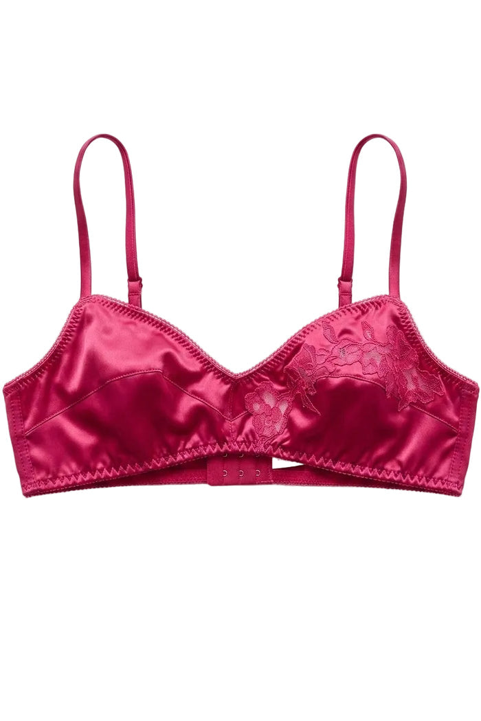 Ajoure Fuchsia soft bra