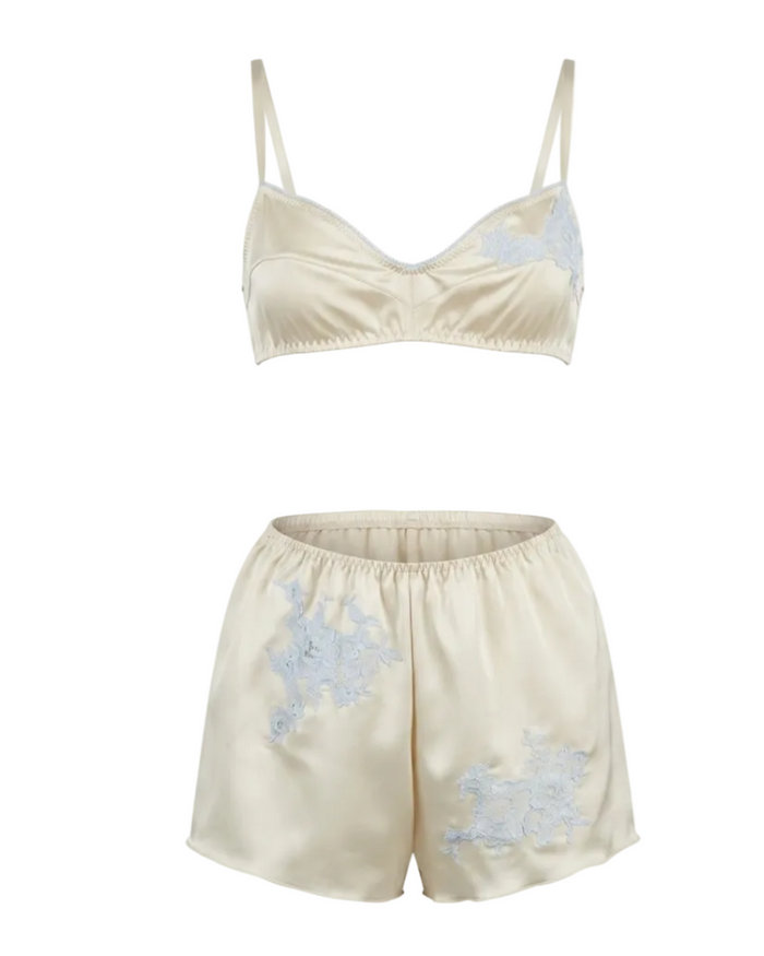 Ajoure lemon soft bra