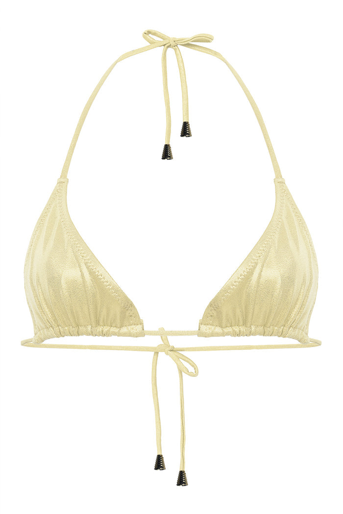 Amelia Butter Yellow bikini top