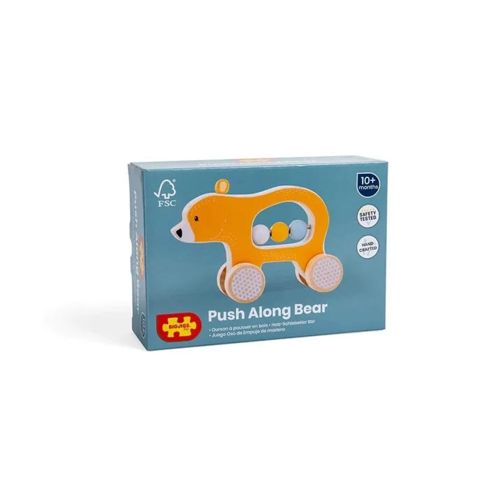Bigjigs Toys Push Along Bear - ebebek - Black Friday