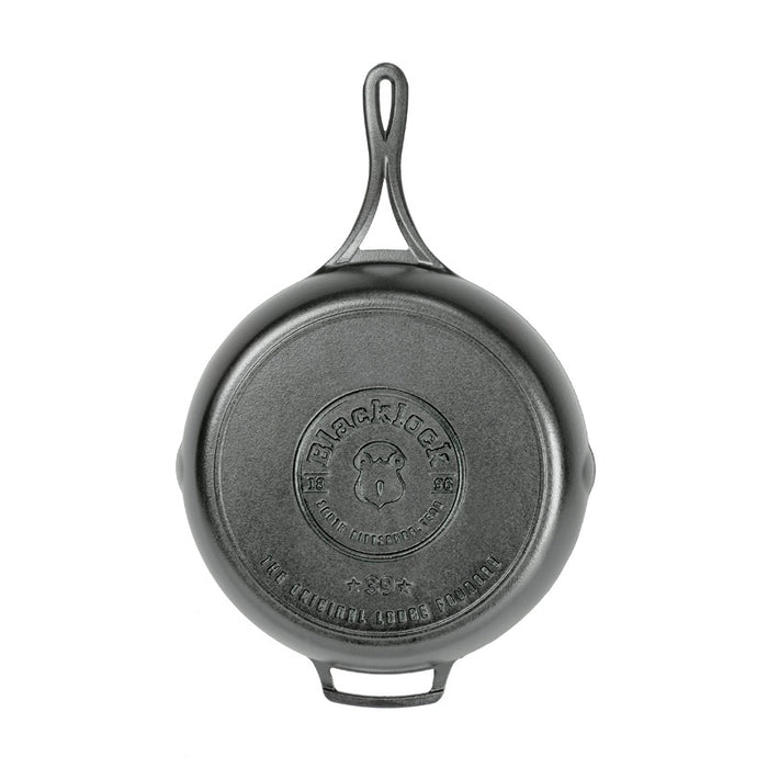 Blacklock 12" Triple Seasoned Cast Iron Skillet