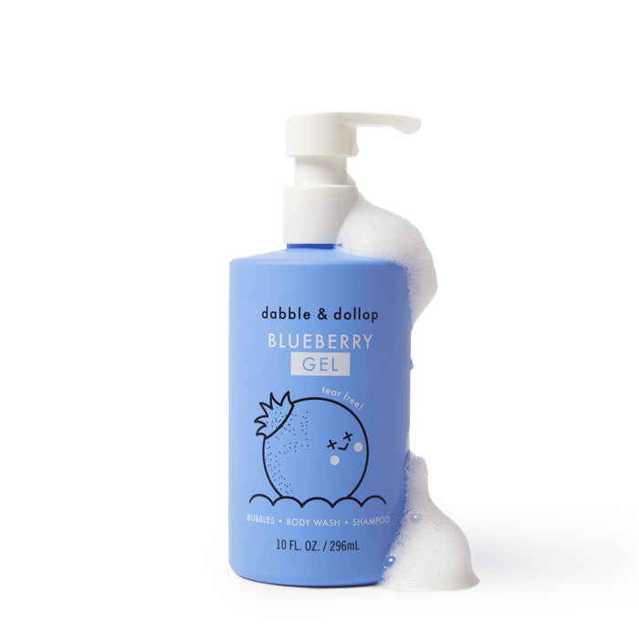 Blueberry Bubble Bath, Body Wash & Shampoo - Babies in Bloom