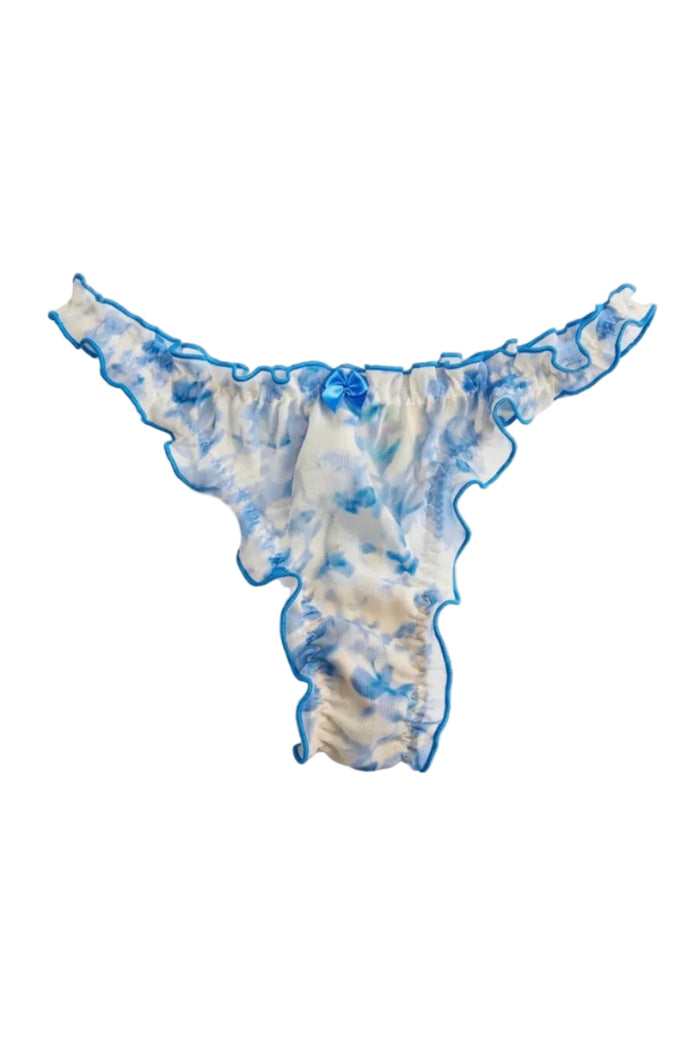 Bonbon Blue Muse thongs