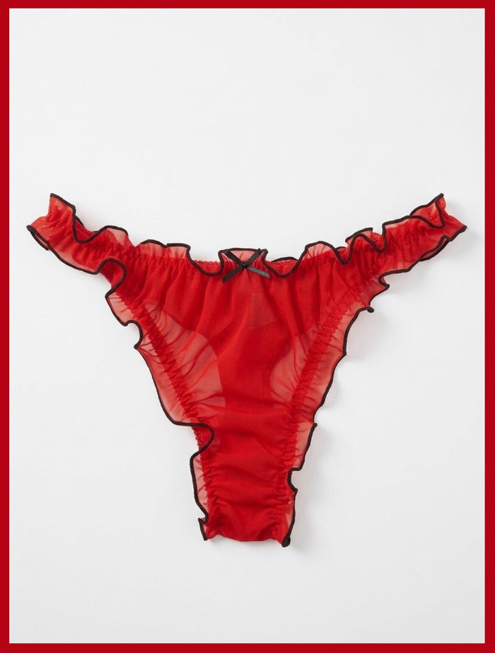 Bonbon Red thongs