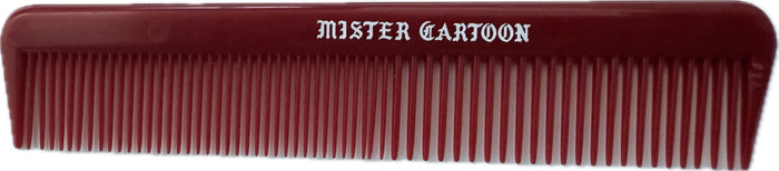 Born X Raised Mr. Cartoon Hair Comb Red