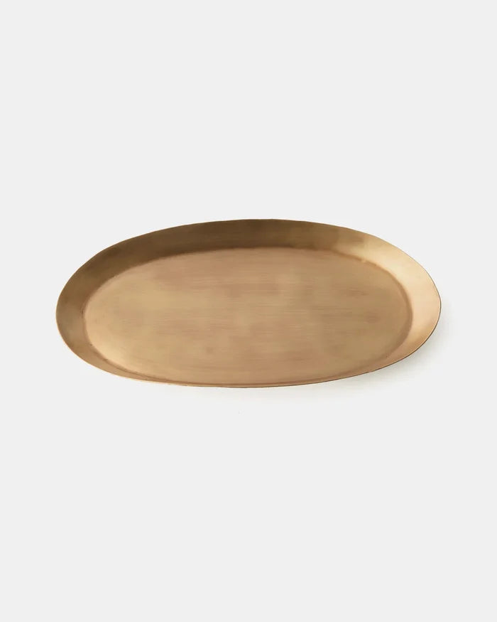 Brass Oval Tray
