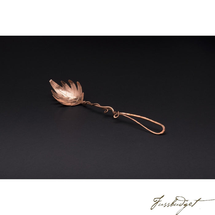Copper Fern Pasta Server-Fussbudget.com