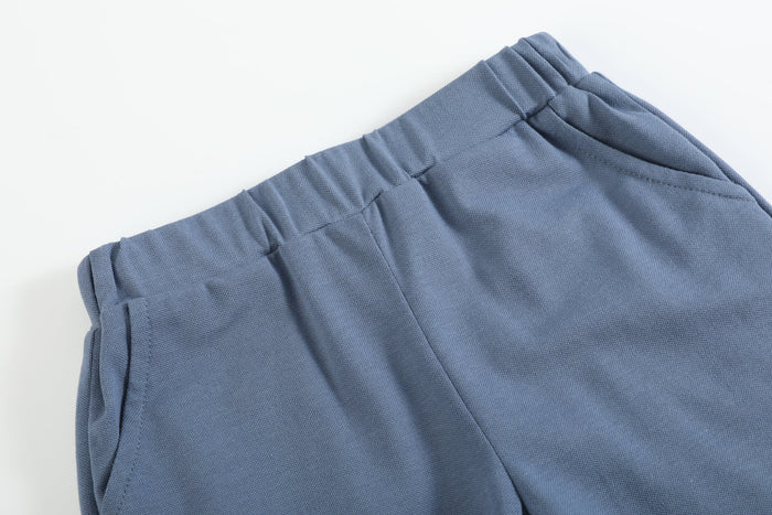 Dark Blue Boys Mallard Short - Lil Cactus