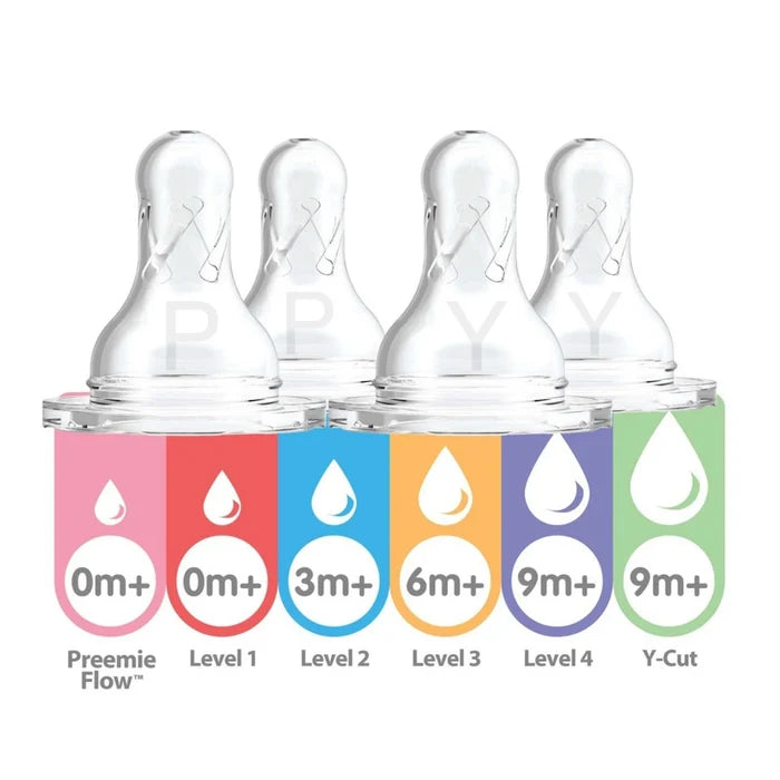 Dr. Brown's Options+ Baby Bottle Teats Level 4 Wide Neck 9+ months Pack of 2 - ebebek - Black Friday