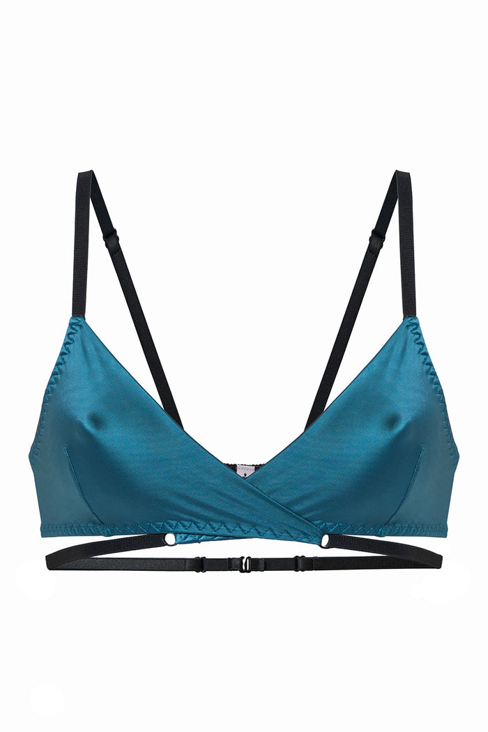 Eliza Emerald top bra