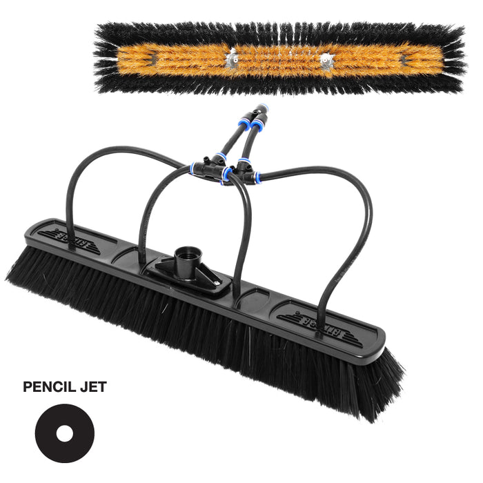 Ettore Aquaclean Nylon And Boar's Hair Brush - Windows101