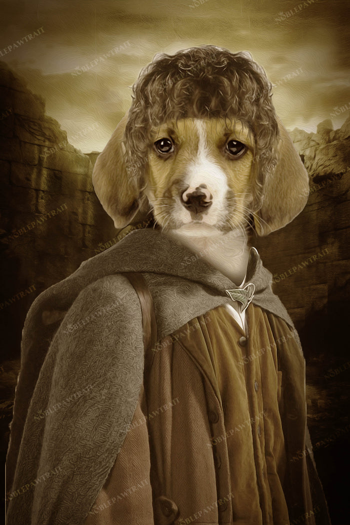 Fropaw Custom Pet Portrait - Noble Pawtrait