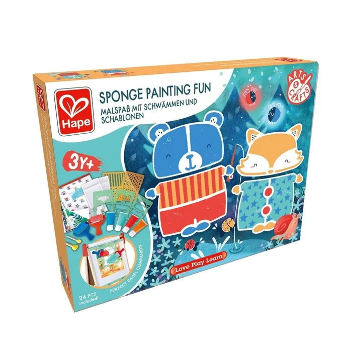 Hape Sponge Painting Fun - ebebek - Black Friday