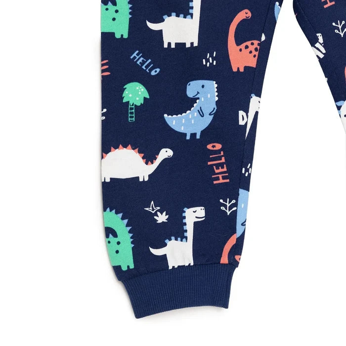HelloBaby Basic Boy Dinosaur Patterned Jumpsuit - Printed - ebebek - Black Friday