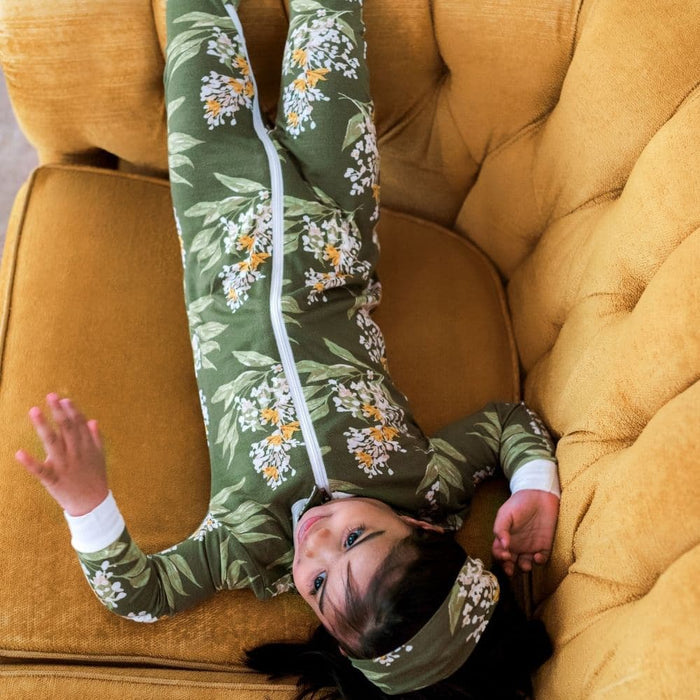 Homestead Organic Cotton Zipper Pajama - Babies in Bloom