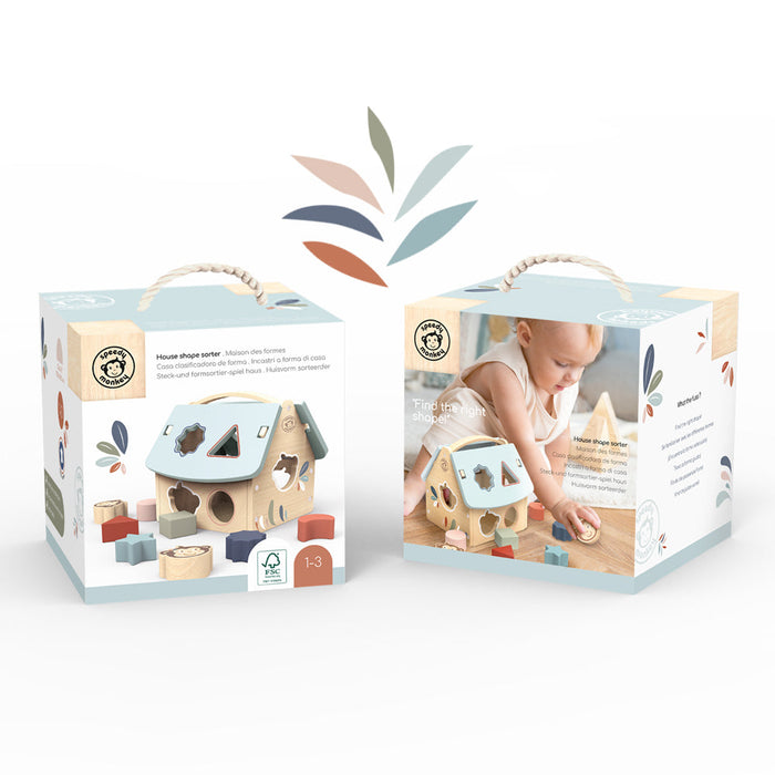 House Shape Sorter - Babies in Bloom