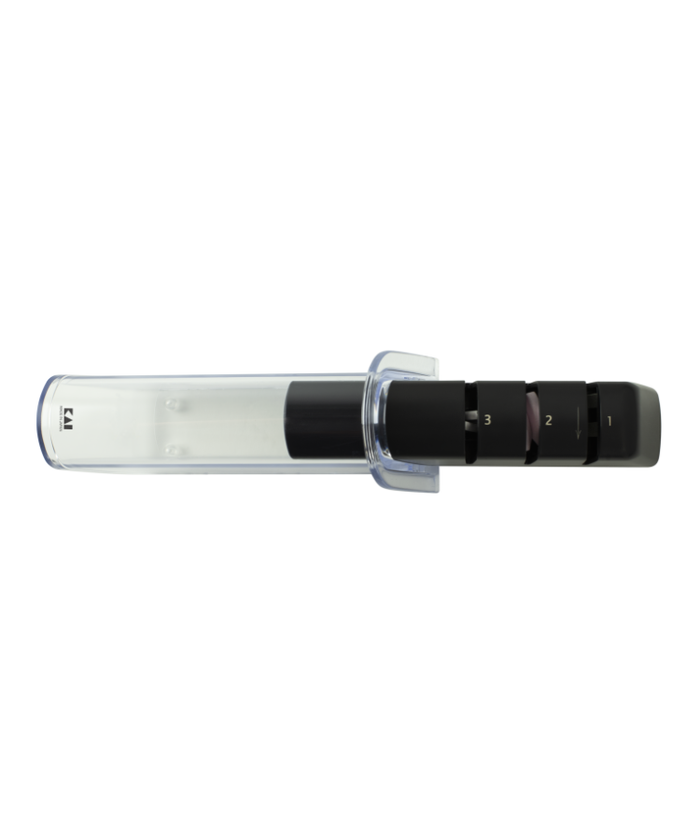 Kai Pro Diamond & Ceramic Retractable Sharpener (Black)