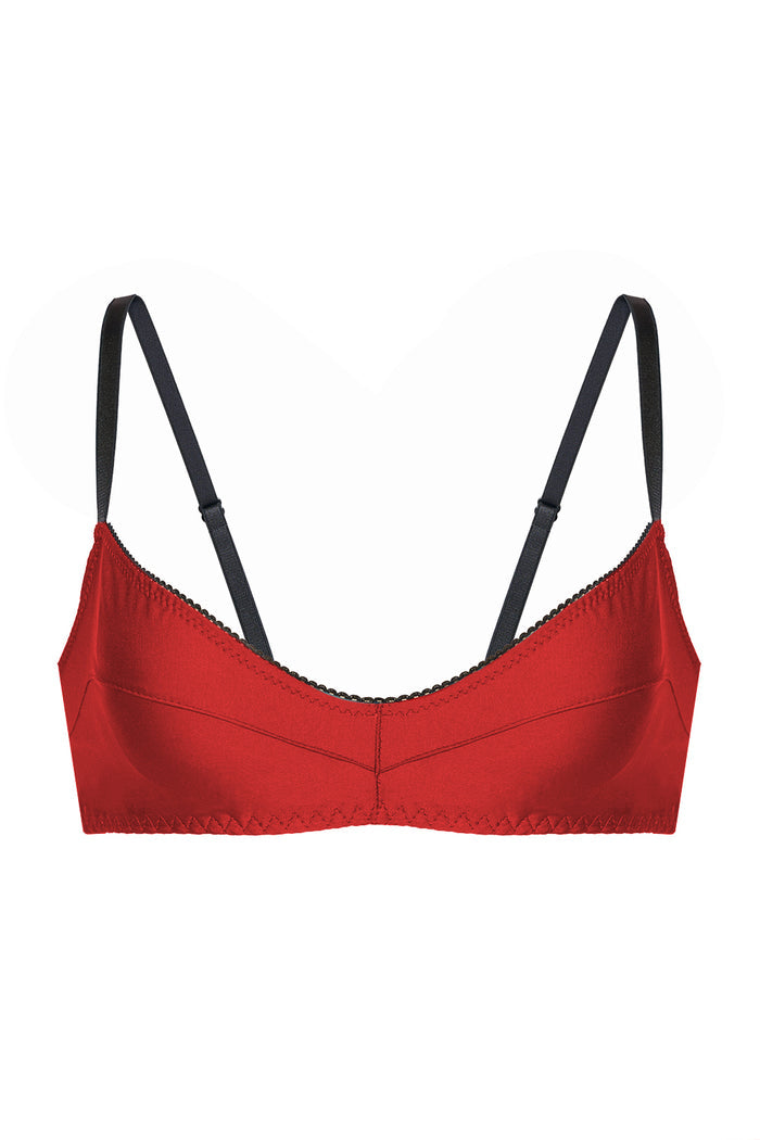 Kasumi red Soft bra