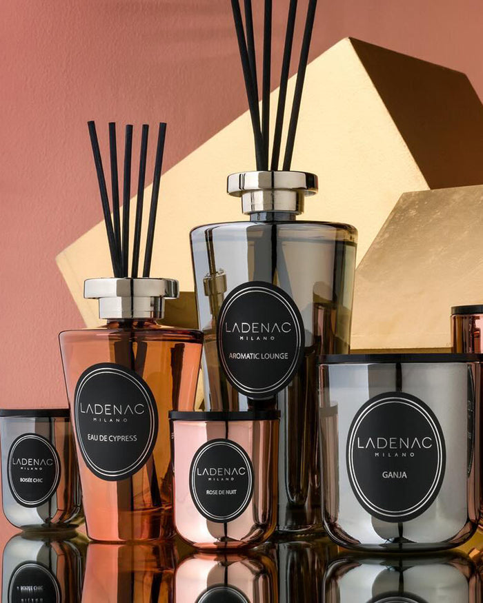 LADENAC Diffuser Mikado Reed URBAN SENSES ROSE DE NUIT 500ml
