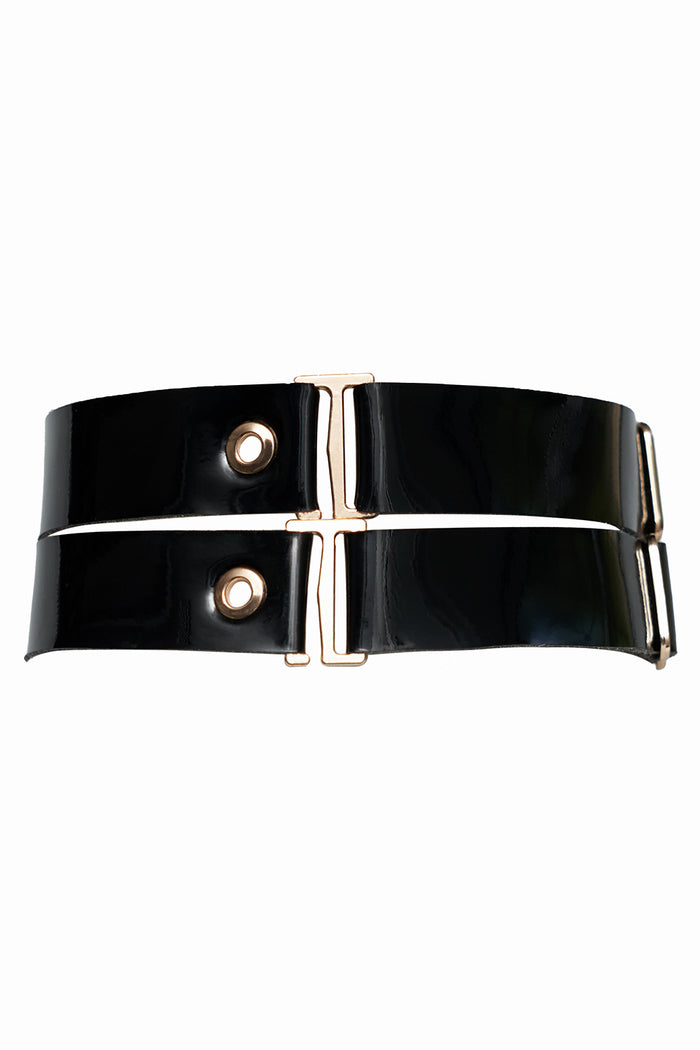 LadyBoss Black choker by Secret Room