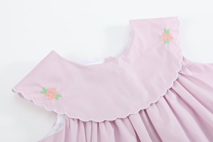 Light Purple Bunny and Flowers Dress - Lil Cactus