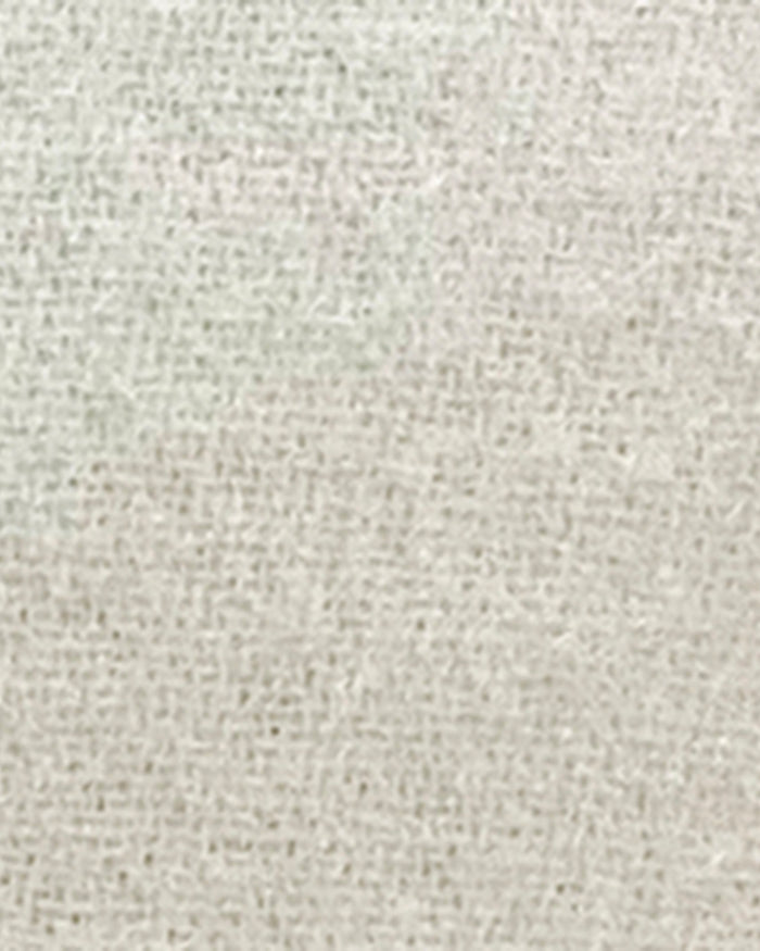 Maison Deux Blanket SMILEY White / Grey Print 4.25 x 6.5 ft