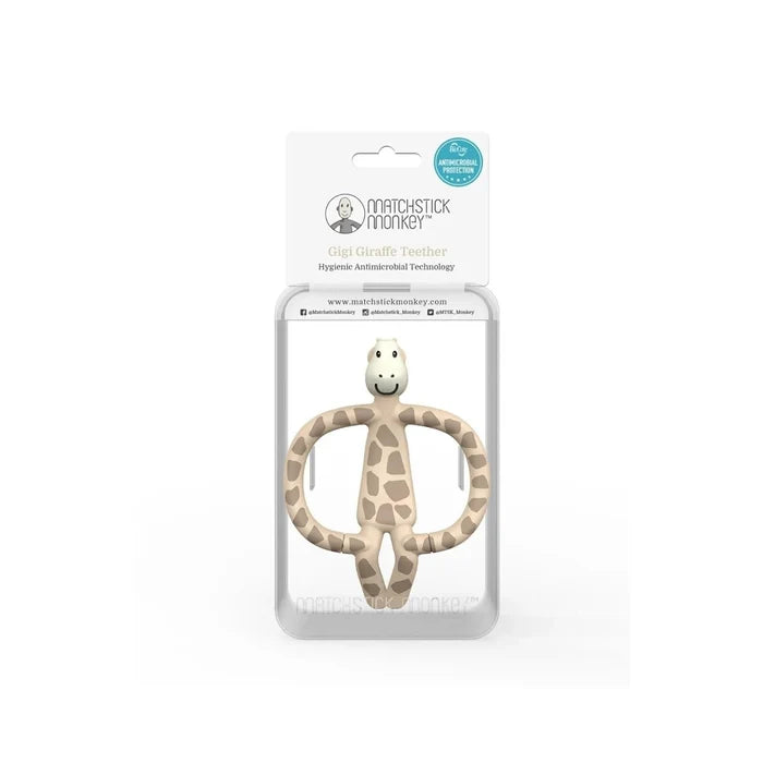 Matchstick Monkey Gigi Giraffe Teether - ebebek - Black Friday