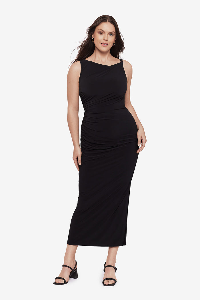 Maxi Shaping Dress in Black