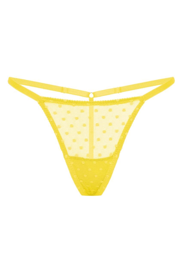Mimi Yellow dots ultra thongs
