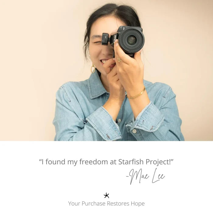 Starfish Project's fight against human trafficking | Your purchase restores Hope.