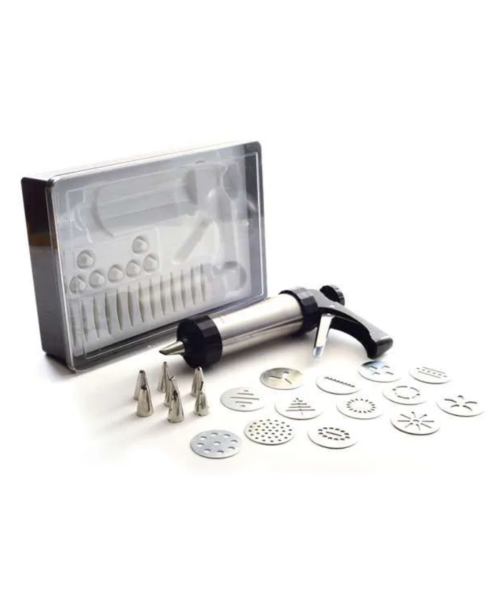 Norpro Stainless Steel Cookie/Icing Press with Case