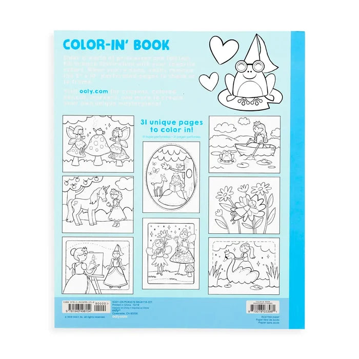 Ooly – Color-in Book in Princesses and Fairies