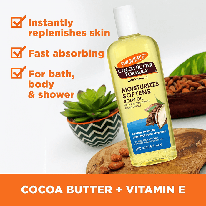 Palmer's Cocoa Butter Formula Moisturizing Body Oil - 250ml (8.5 fl oz), Body Oil