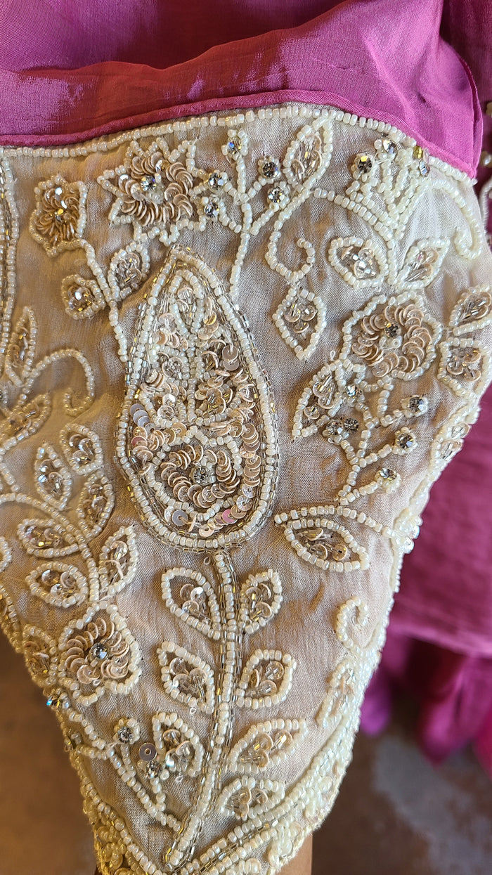 Petal Rose Sharara Set