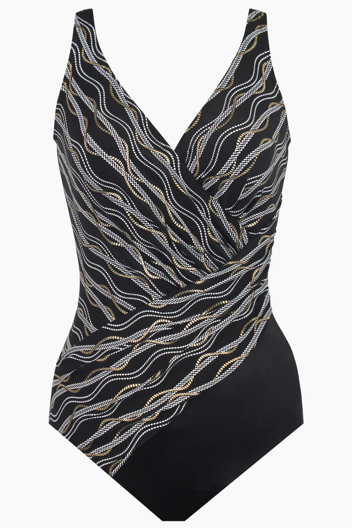 Plus Size Oceanus One Piece in Linked In