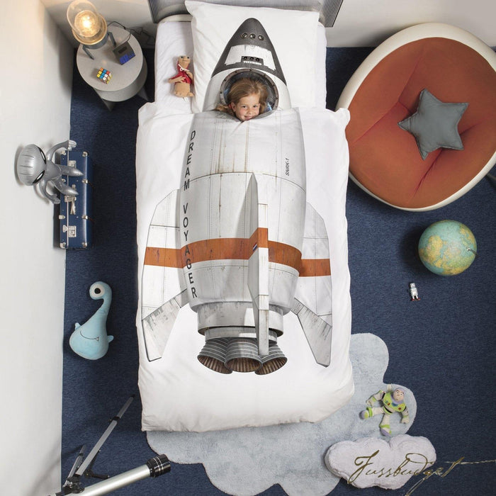 Rocket Duvet Cover Set - Free Shipping-Fussbudget.com