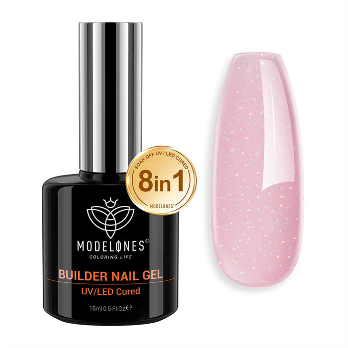 Nude Pink Glitter