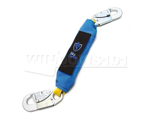 Sky Genie Lanyard Shock Absorbing 2 Double Lock Snap 2ft - Windows101