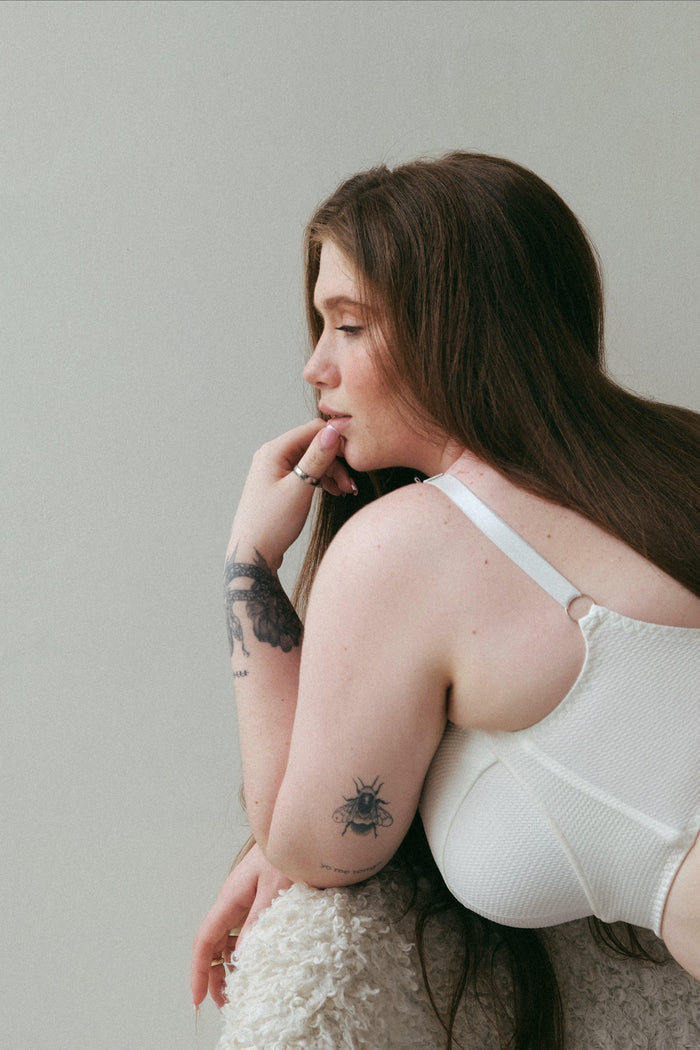 Tessa Ivory bra - yesUndress