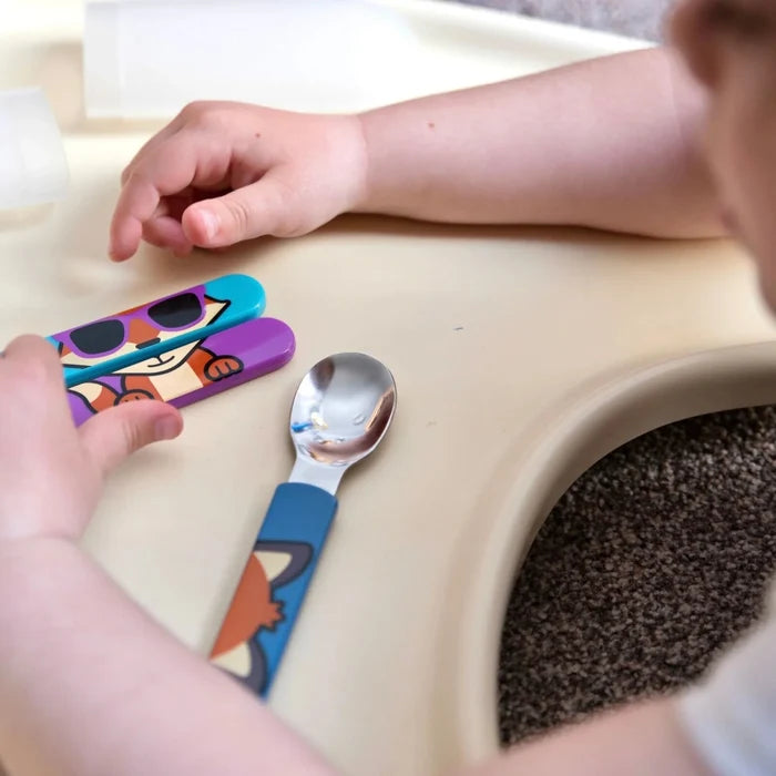 TUM TUM Travel Cutlery Set with Case - Felicity Fox - ebebek - Black Friday