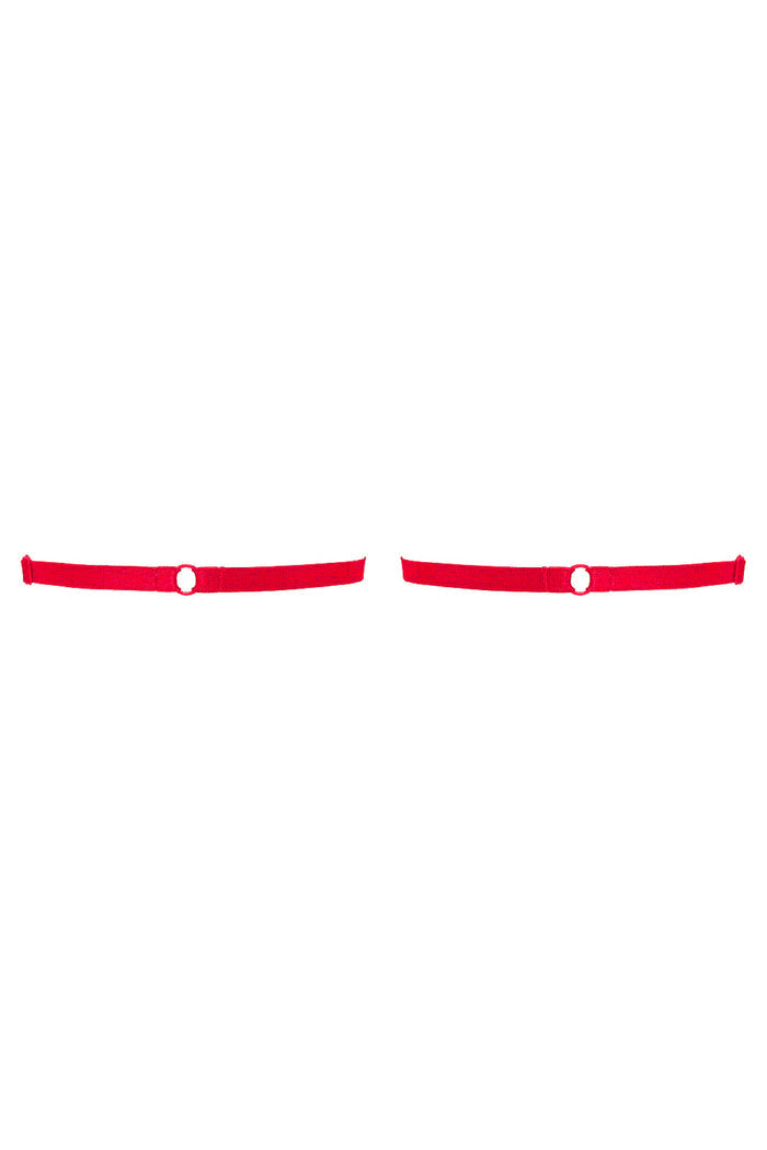 Wow garters Red