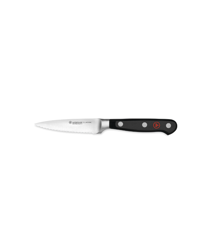 Wusthof Classic 3.5" Fully Serrated Paring Knife