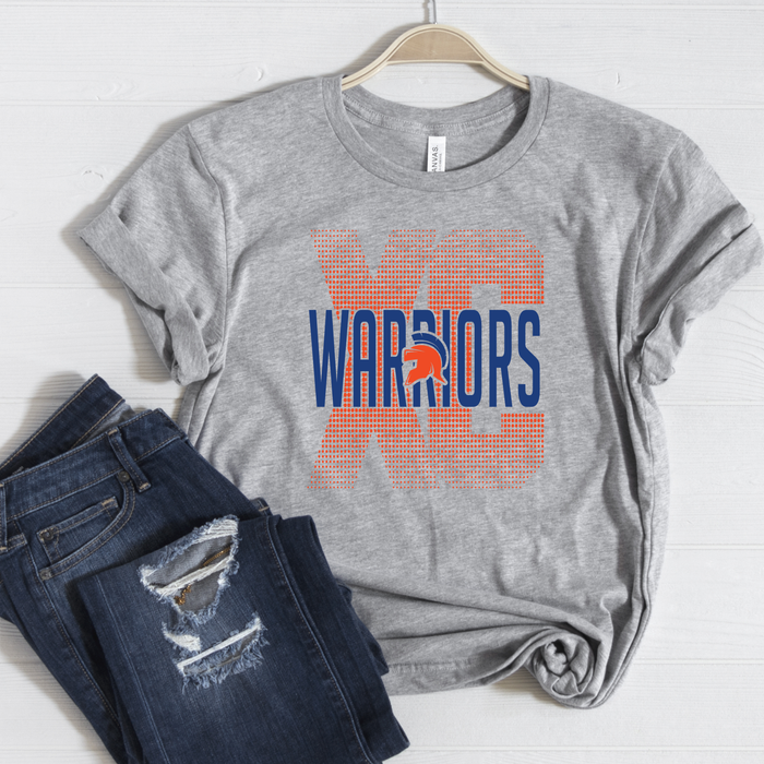 XC CROSS COUNTRY TEE GRAY - Next Level 6010 or Bella Canvas