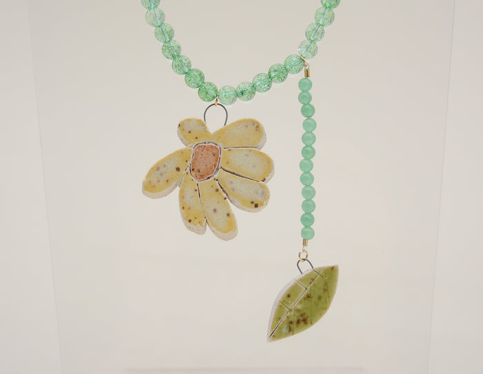 Yellow Daisy Necklace