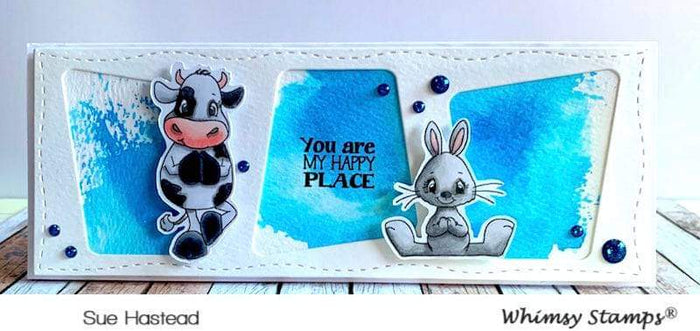 Yoga Animals Clear Stamps - Whimsy Stamps