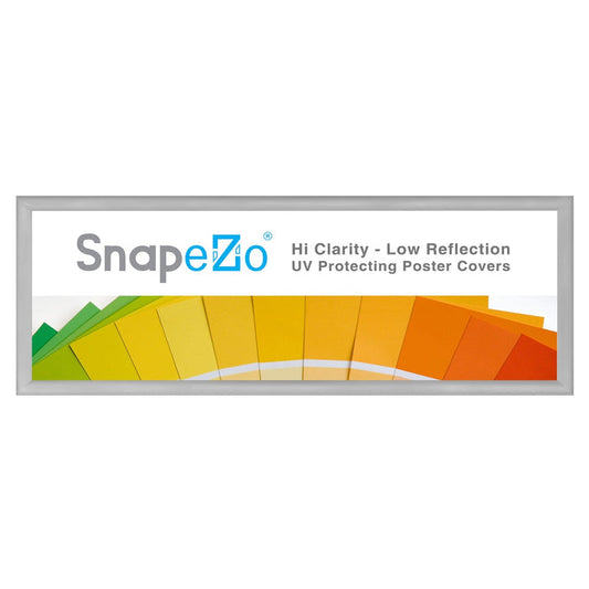 10x32 Silver SnapeZo® Snap Frame - 1.2" Profile