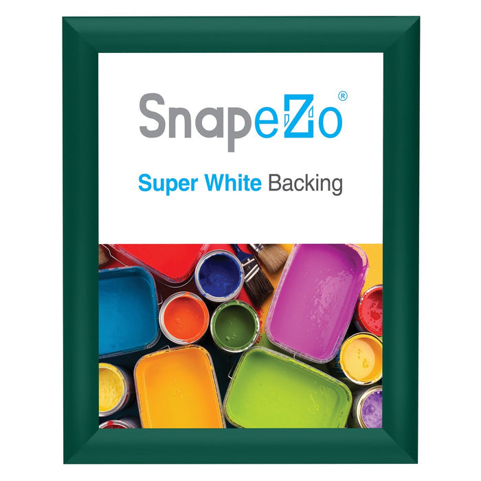 11x14 Green SnapeZo® Snap Frame - 1" Profile