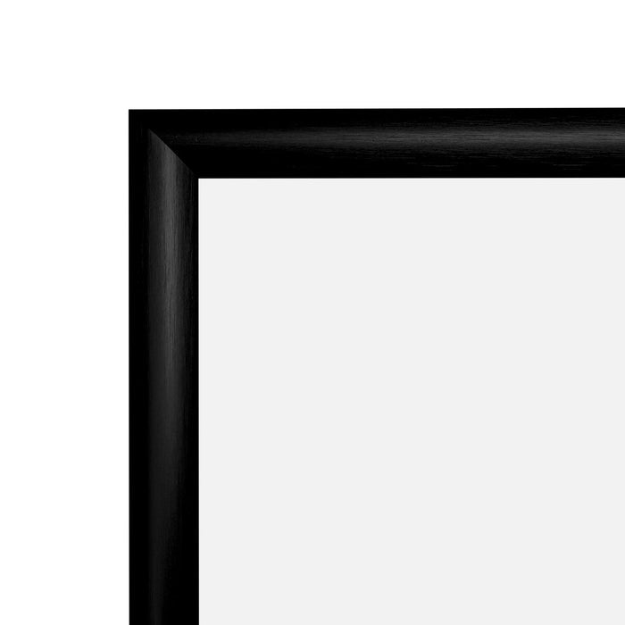 11x17 Brushed Black SnapeZo® Snap Frame - 1" Profile