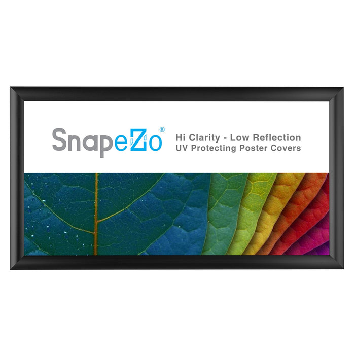 11x22 Black SnapeZo® Snap Frame - 1" Profile